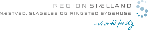 Logo Region Sjælland Næstved, Slagelse og Ringsted sygehuse